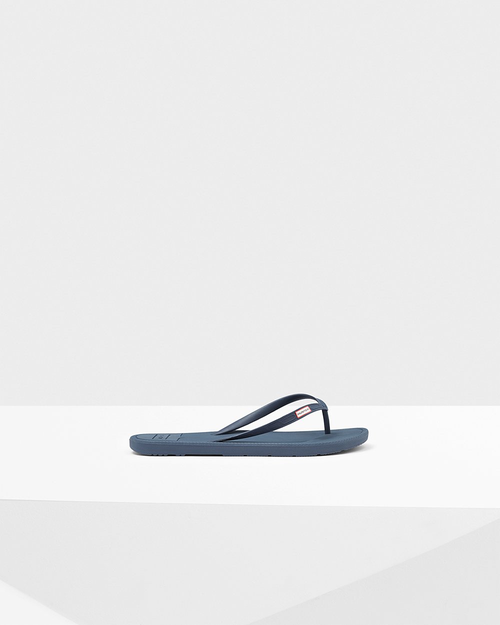 Hunter Original Flip Flops - Cheap Online Mens Navy - SOGWER075